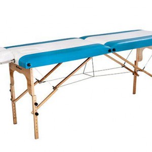 Houten massagetafel