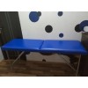 Синяя кушетка для мастеров шугарнига, 728479718, Кушетка, массажный стол,  Кушетка, массажный стол,  купить в Украине