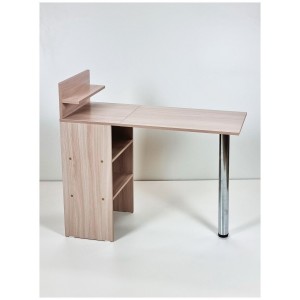  Manicure table with drawers and shelves sonoma oak