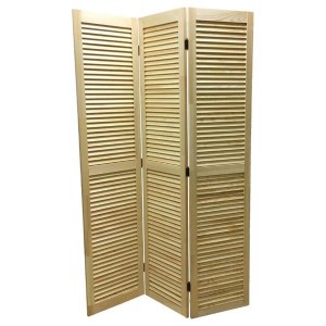 Wooden shutter screen 3 sections