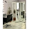 Ширма зеркальная для салонов красоты 4 секции, 5635, Ширмы, перегородки,  Красота и здоровье. Все для салонов красоты,Мебель ,  купить в Украине