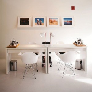  Manicure table in white color