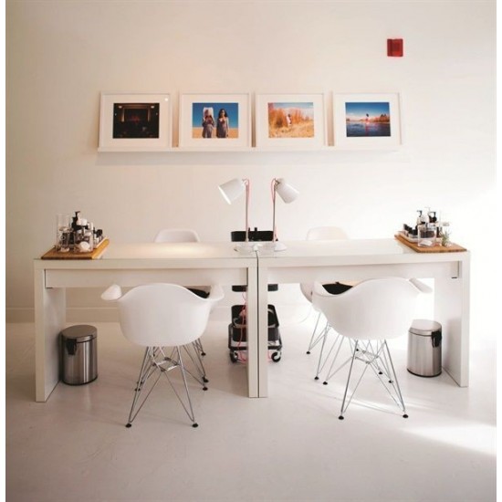 Mesa de manicura en color blanco-6471-Trend-Belleza y salud. Todo para salones de belleza