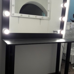 Visage table for home. Makeup artist's dressing room