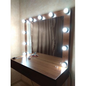 Dressing table. Visual mirror with drawer