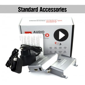 Transmisja sygnału audio, video, IR (pilot) kablem koncentrycznym 300m HDMI audio video extender z IR