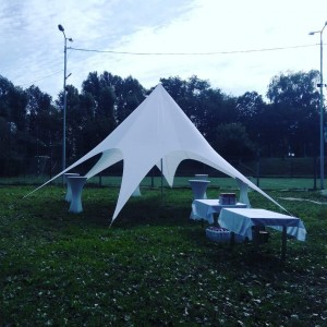  Tent for the ceremony of friendship.