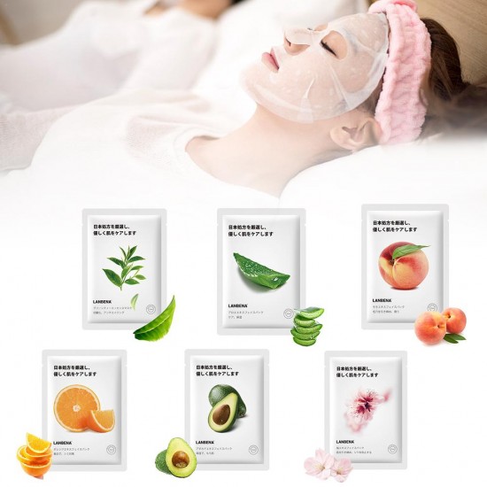Lanbena Fruit Gezichtsmasker Japanse geavanceerde formule - met oranje extract-952732789-Lanbena-Schoonheid en gezondheid. Alles voor schoonheidssalons