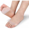 Cuff under the metatarsus, perforated. Pelot, Gel halosucker, insert, pillow, under the metatarsal bone with corns, white, silicone, pair, 3673-18-04, Subology,  All for a manicure,Subology ,  buy with worldwide shipping