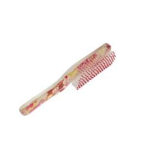 196RTS flowers curved comb
