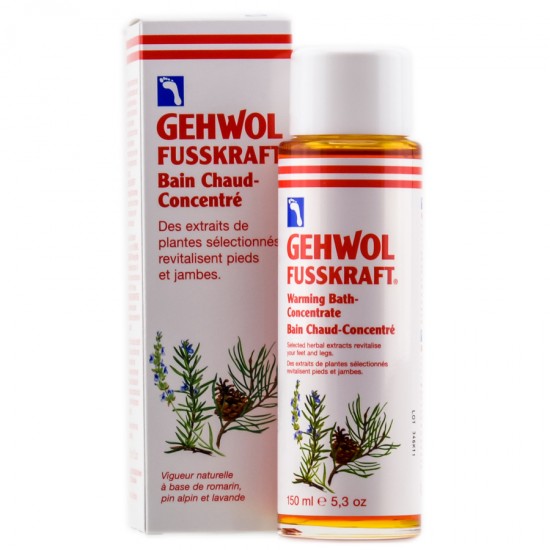 Warming foot bath with ginger and red pepper / 150 ml - Gehwol Fusskraft Warmebad / Warming Bath, 86034, Body,  Health and beauty. All for beauty salons,Care ,  buy with worldwide shipping
