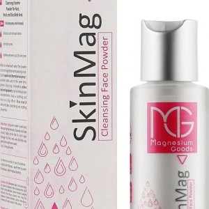 Pó facial de limpeza SkinMag Enzyme Powder, 30 ml, limpa profundamente os poros