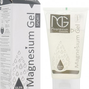Magnesium gel for massage and sports, 150 ml, 100% Natural Magnesium Gel, with vitamin PP and camphor