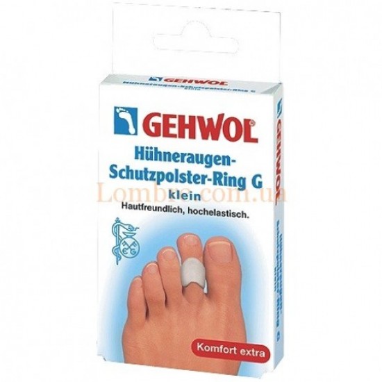 Защитное гель-кольцо с уплотнением G - Gehwol H?hneraugen-Schutzpolster-Ring G-sud_85364-Gehwol-Cuidado de los pies