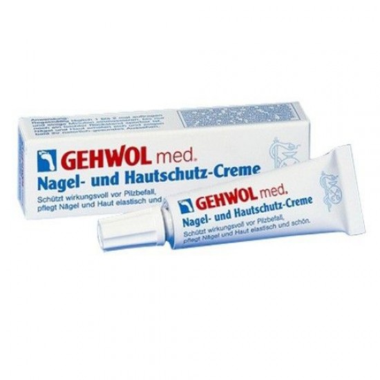 Захисний крем для нігтів і шкіри, 15 мл, Gehwol Nagel Und Hautschutz-sud_85436-Gehwol-Подологія
