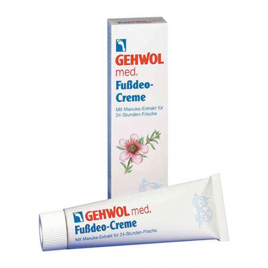 Крем-дезодорант Gehwol, 75 мл, med Deodorant foot cream,  Gehwol Fussdeo-Creme-85297-Gehwol-Уход за ногами