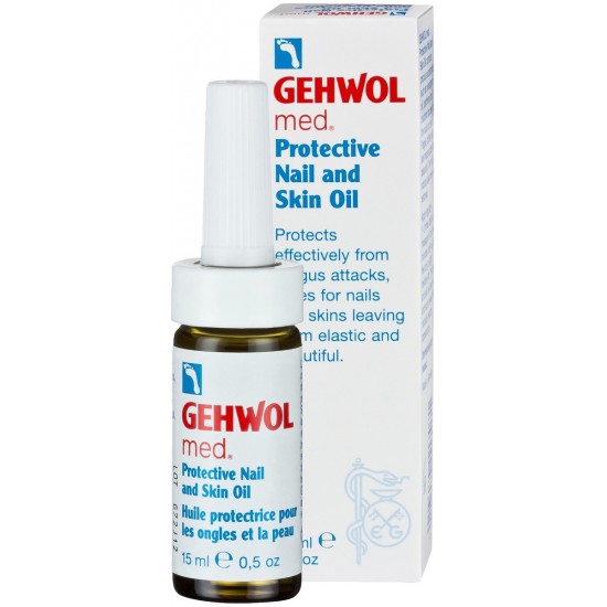 Óleo para unhas e peleGEHWOL, 15 ml,Gehwol Med Óleo protetor para unhas e pele-85414-Gehwol-podologia