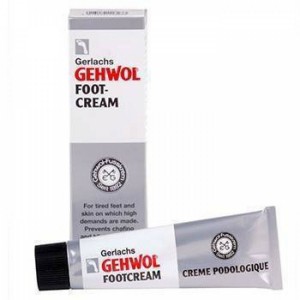 Crème pour pieds fatigués Gehwol Footcream, 75 ml, Gerlachs Gehwol Footcream