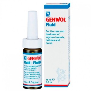 Liquid 'Fluid' for roughened skin and cuticles / 15 ml - Gehwol Fluid